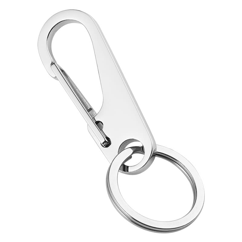 Metal keychain stainless steel, high-end car keys, simple and elegant design 5