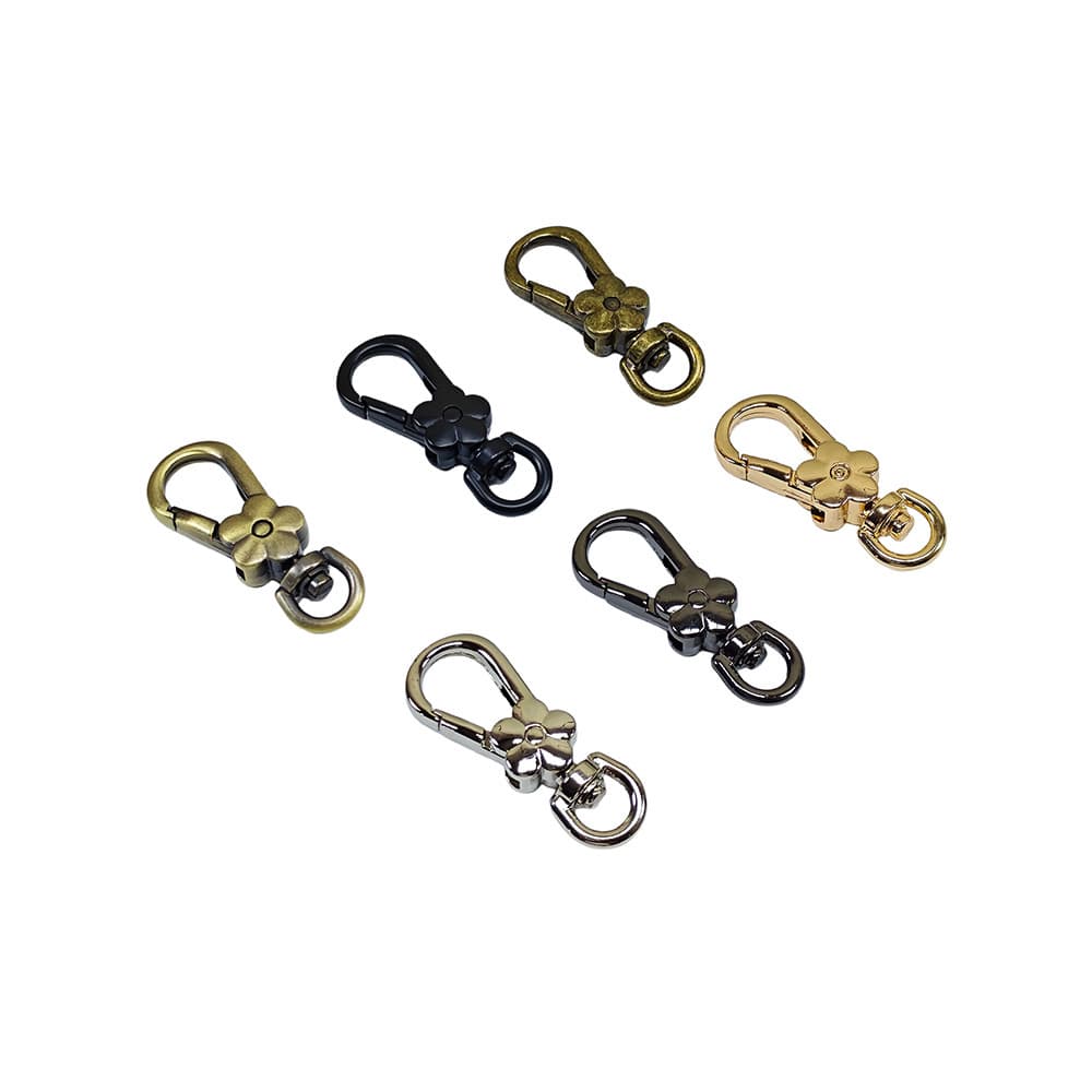 Golden bag accessory, (Physicals), flowered 4