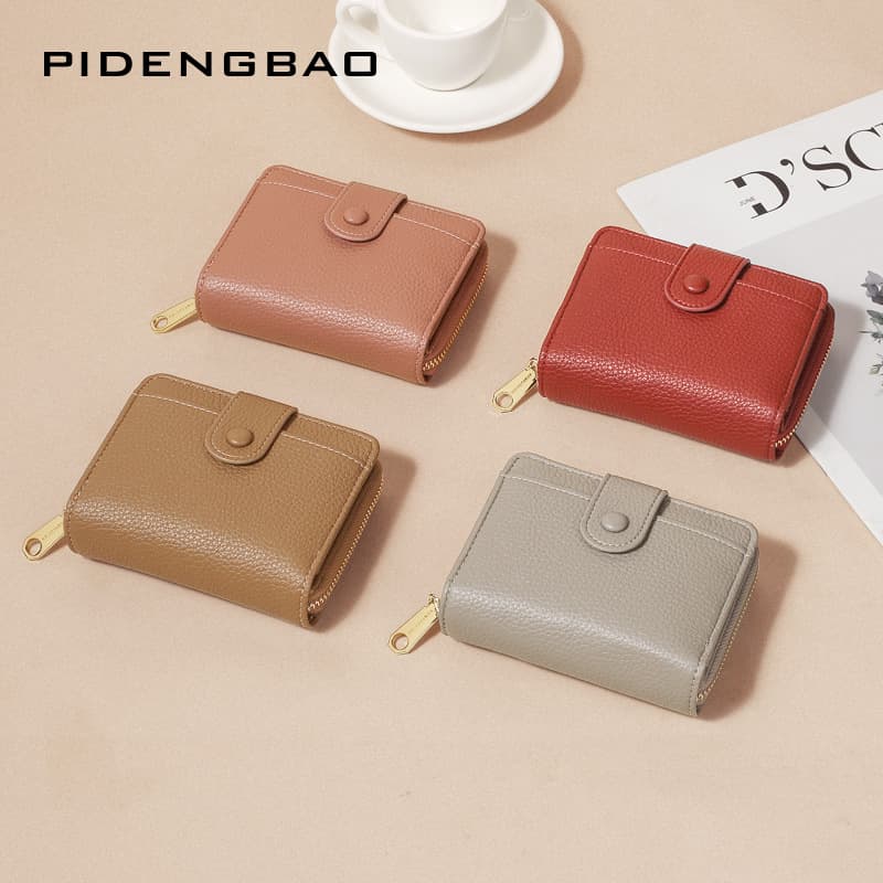 (Cross-border trading), short fashionable wallet with zipper 1