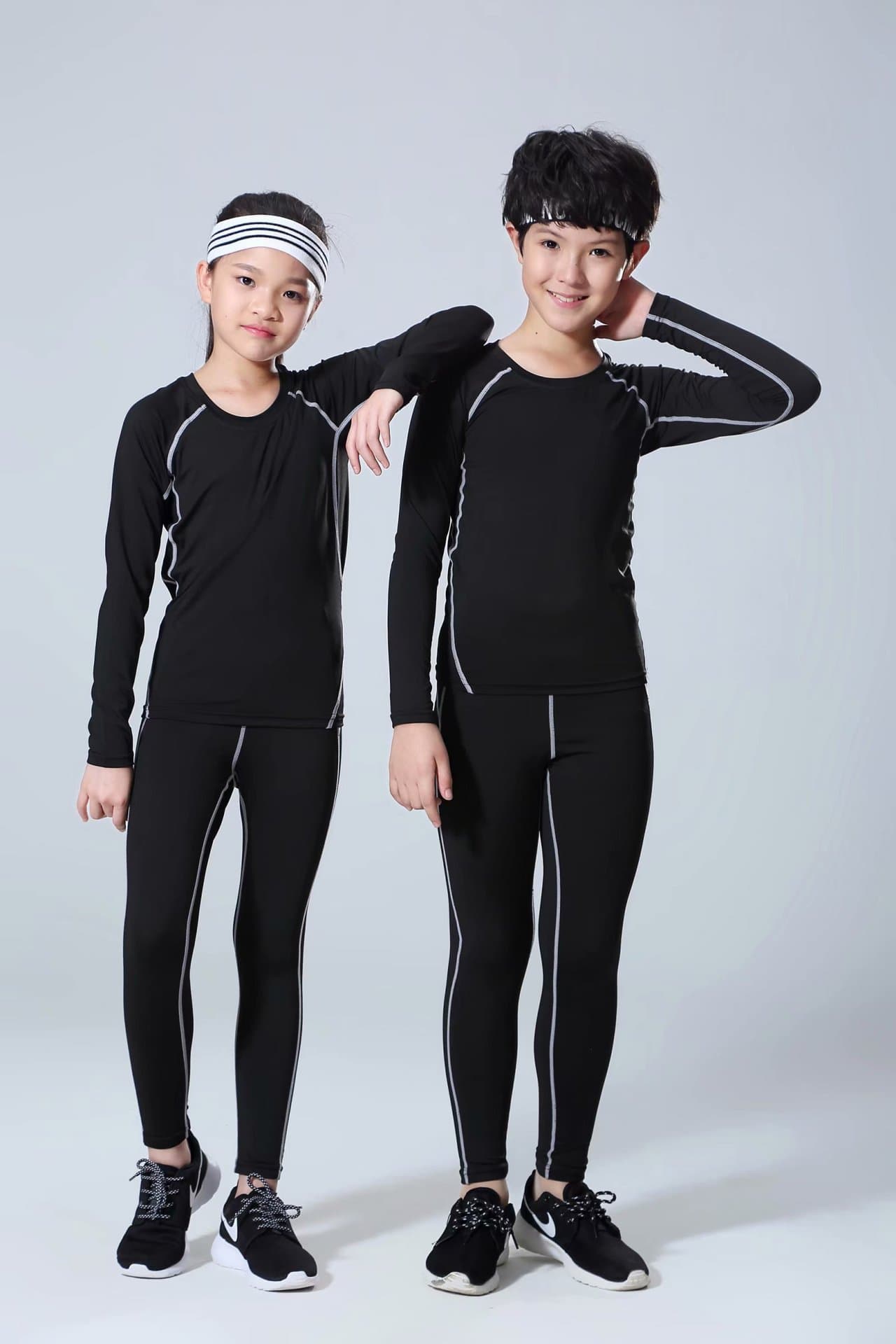 Velvet set for children and adults, long-sleeve, sleeves, overall for gym, tight 2