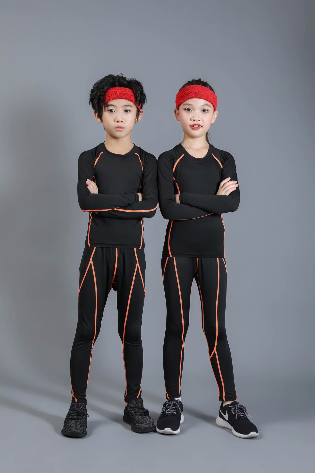 Velvet set for children and adults, long-sleeve, sleeves, overall for gym, tight 4