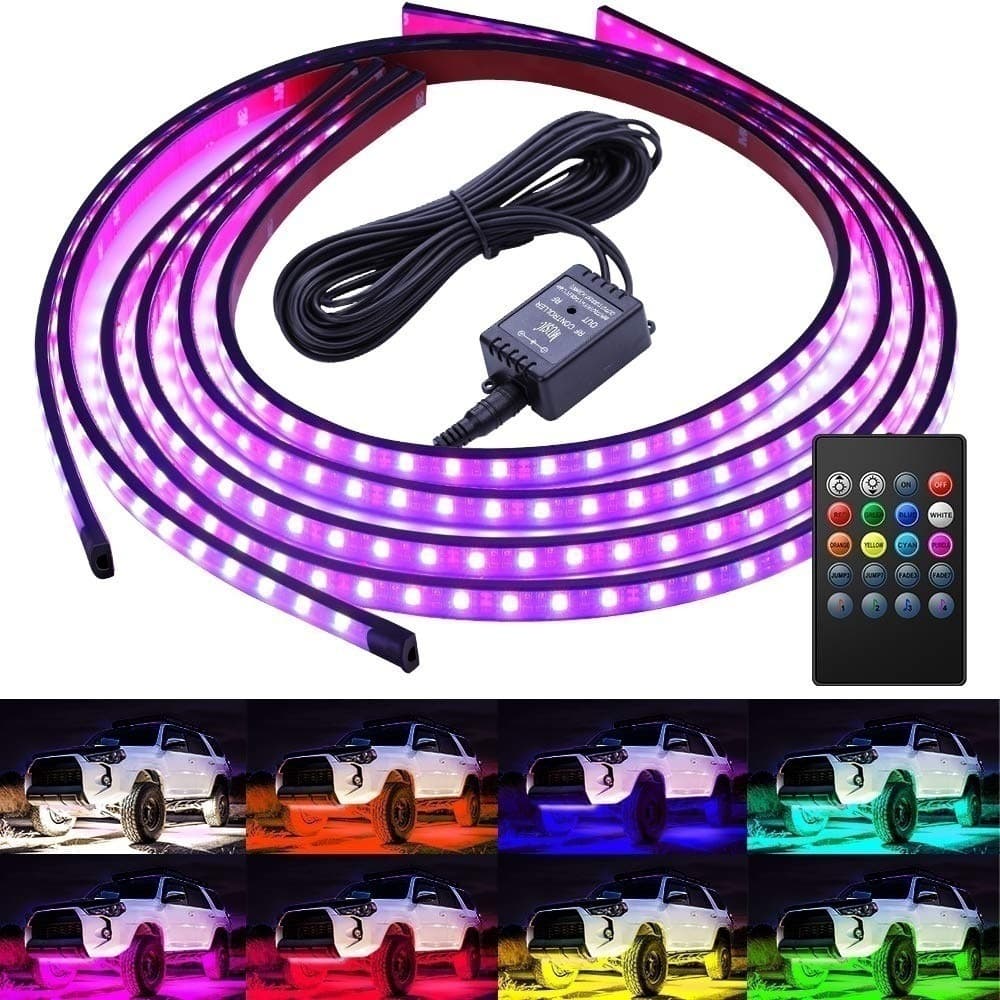 (Cross-border trading), LED landing gear, modified colorful SUV, lights 1