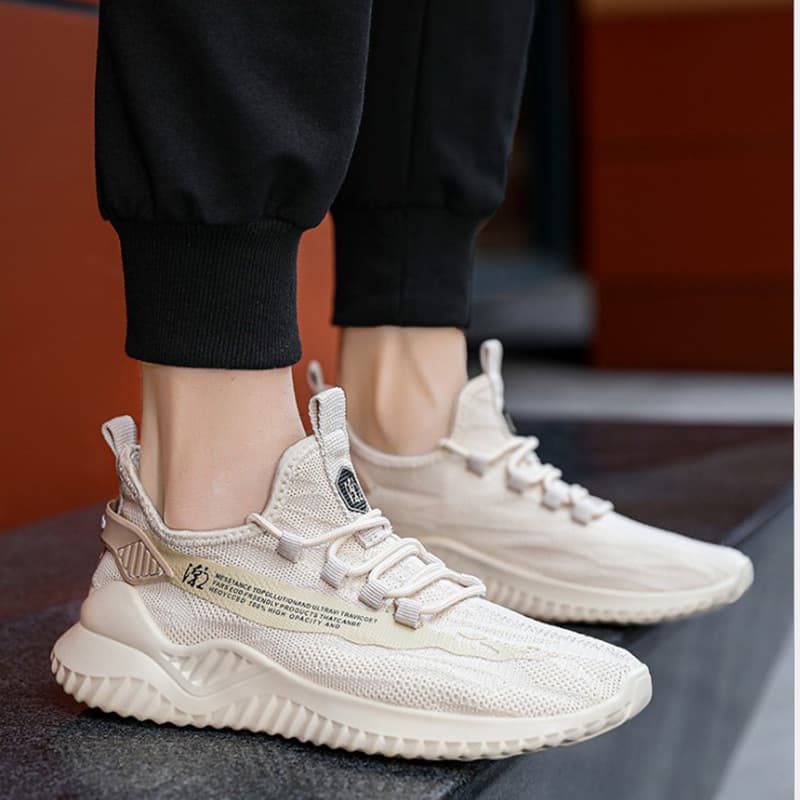 (Cross-border trading), trend casual footwear, running sneakers, spring 2024 model, made with flyknit technology