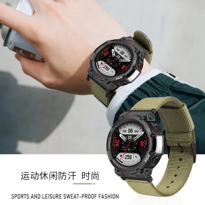 Applicable to Amazfit Huami T-REX/PRO TREX2/3 generation Tyrannosaurus Rex 2 generation Nylon watch Leap T-REX 3