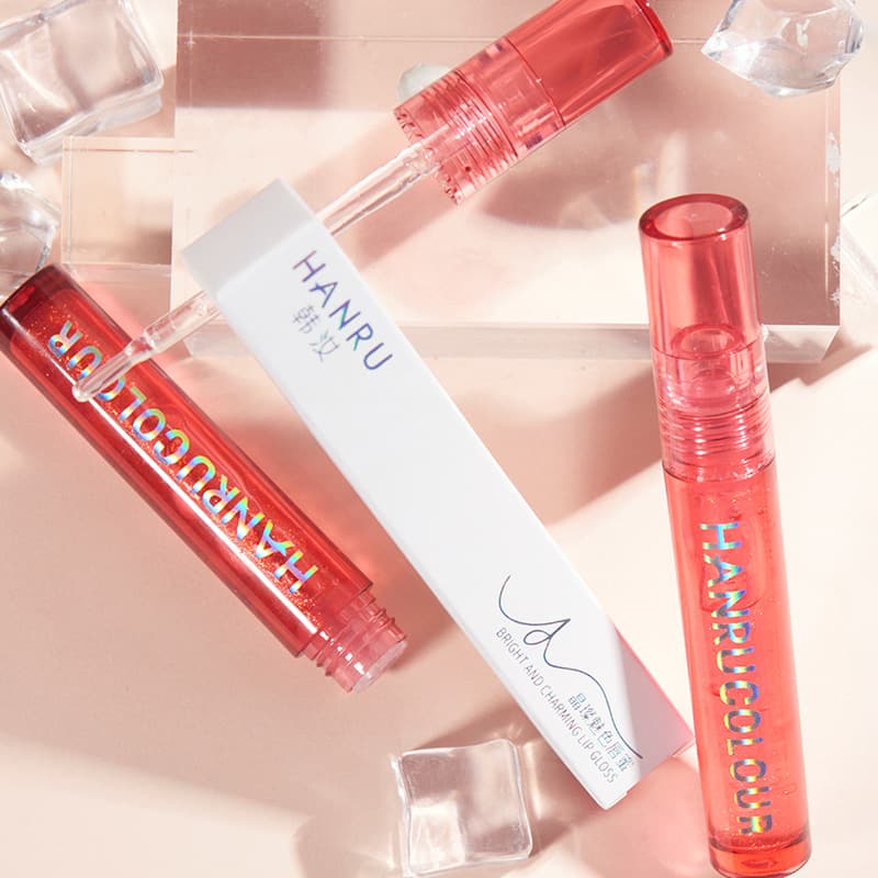 Han Ru Moisturizing Lip Gloss - Brightening Glass Transparent Lip Balm 2