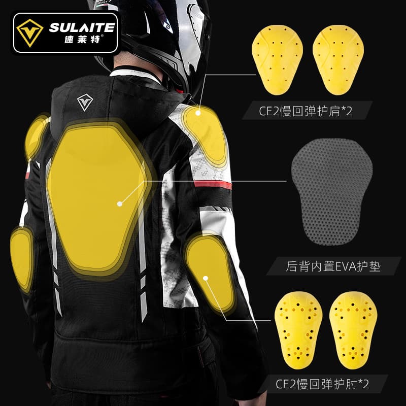 Jersey for men and women, keep warm windproof equipment, racing car, fall protection 4