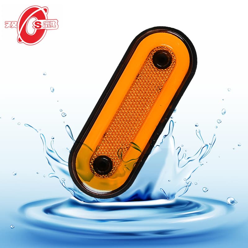 Manufacturer supplies 12V24VLED light guide side light oval truck side light tail light truck light car light 3