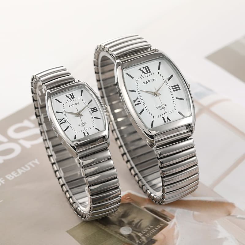 (Cross-border trading), elastic quartz women's watch for elderly, swiss watch, (Physicals), for beloved, for middle age 2