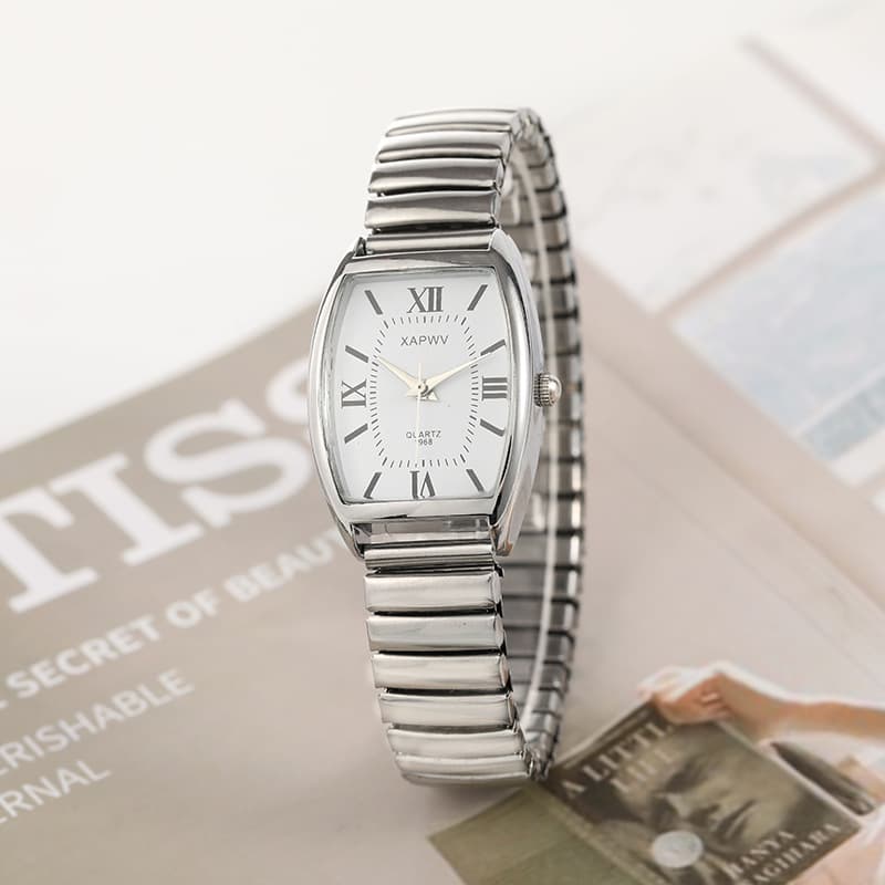 (Cross-border trading), elastic quartz women's watch for elderly, swiss watch, (Physicals), for beloved, for middle age 4