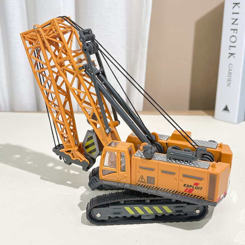 (Wholesale), children's realistic toy car, excavator, model, transport, set for boys 5