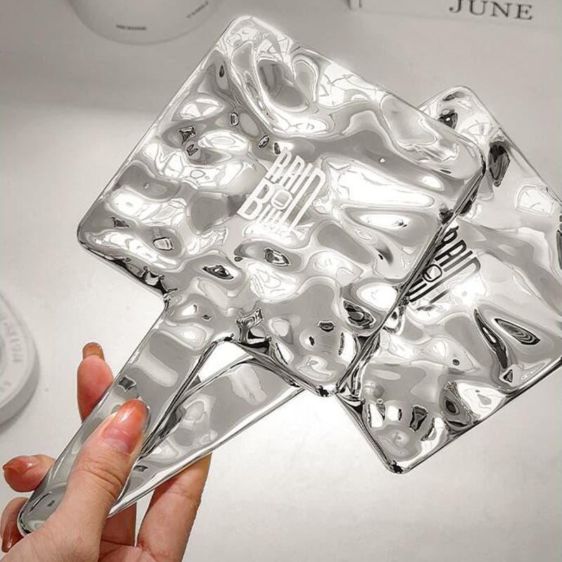 Handheld protecting glasses for home use, mirror, retro handle 2