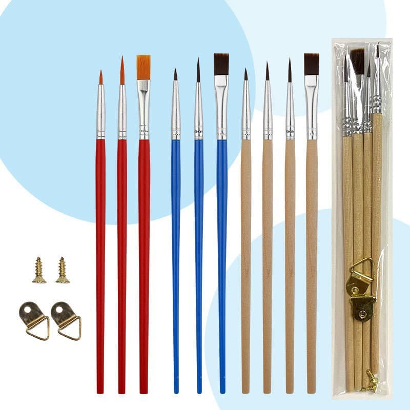 Children's nylon digital brush, pigment coloring book, liner for kindergarten, watercolour, gouache, graffiti 2