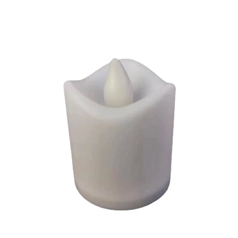 LED electronic candle, wave mouth Christmas and Halloween decoration, birthday proposal, holiday simulation tealight 5