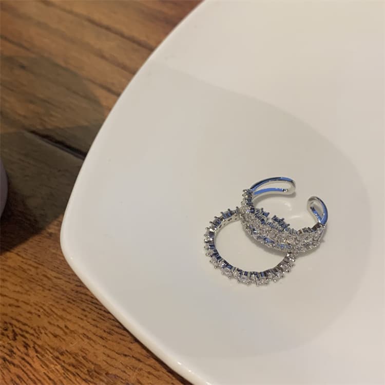 Brand small design sophisticated fashionable elegant ring, light luxury style 4