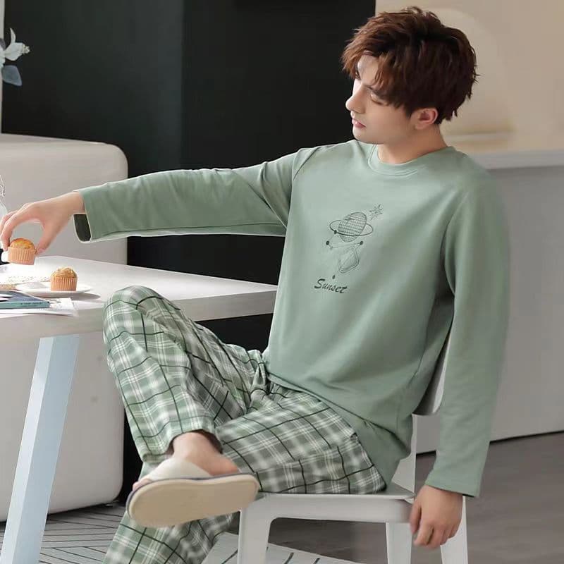 (Cross-border trading), pijama, long-sleeve, thin trousers, plus size 2