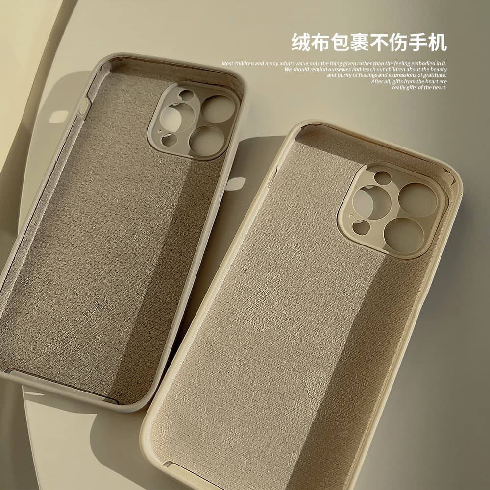 Apple, silicone compatible iPhone17 Pro, phone case, solid color iPhone 13, iphone, 11, 14plus 4