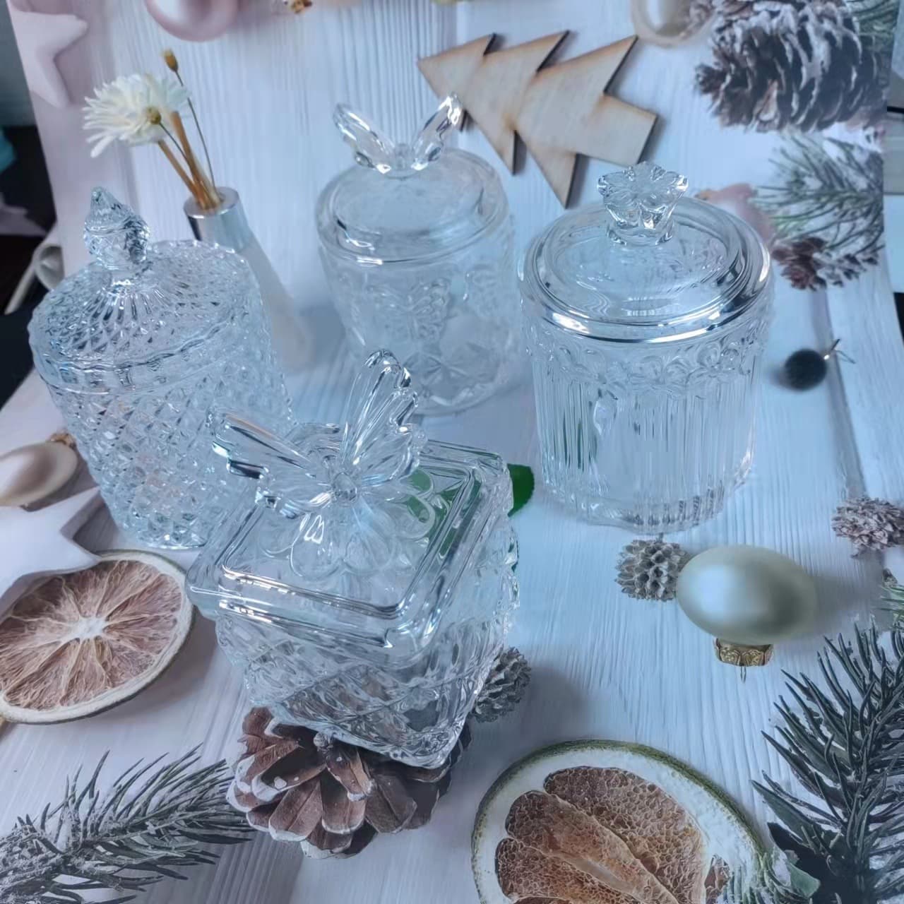 Aromatherapy, glass candle handmade 4