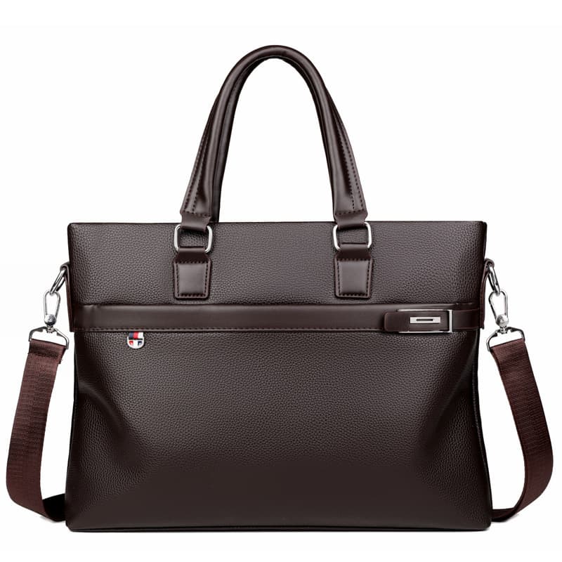 Capacious wear-resistant laptop, one-shoulder bag, bag strap, business version 2