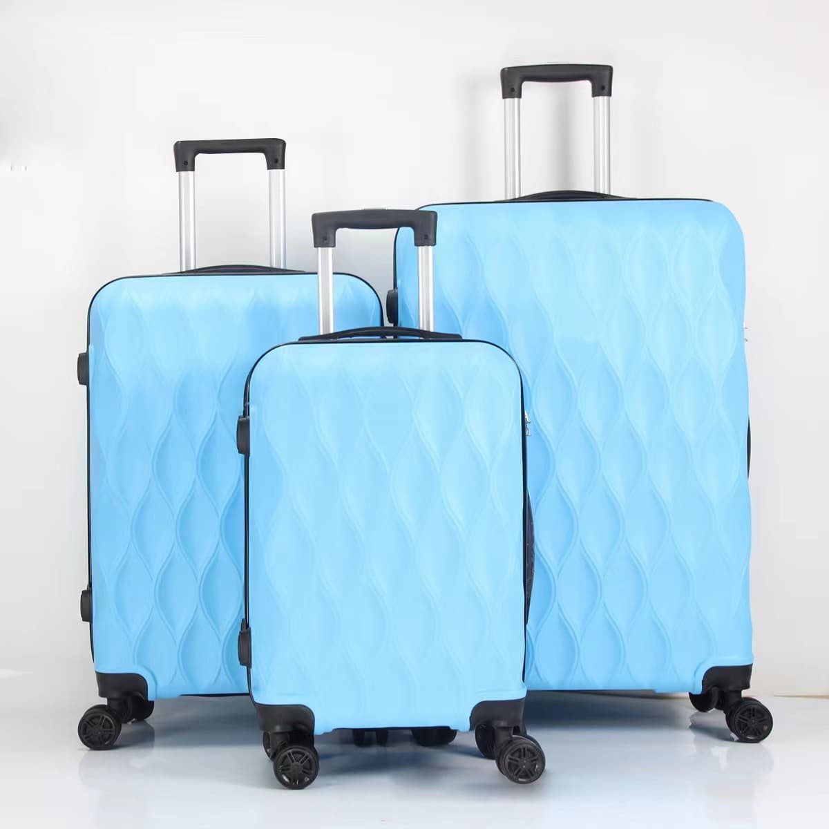(Cross-border trading), universal suitcase on wheels, set, 4 piece set 3