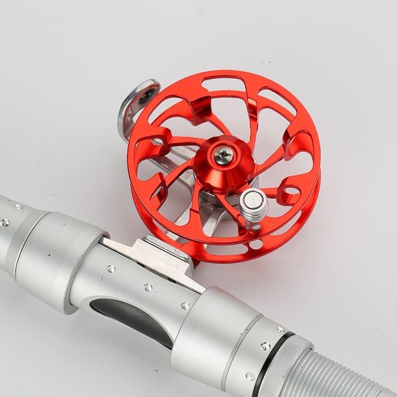 All-Metal Fishing Reel - Ice Fishing Wheel with Flying Fish Hook 2