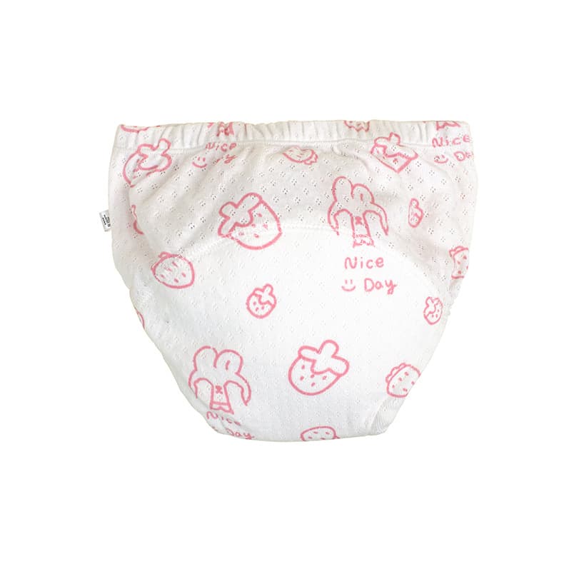 Children's trousers for training, waterproof breathable diaper, gauze practice for men and women girl's, washable 4