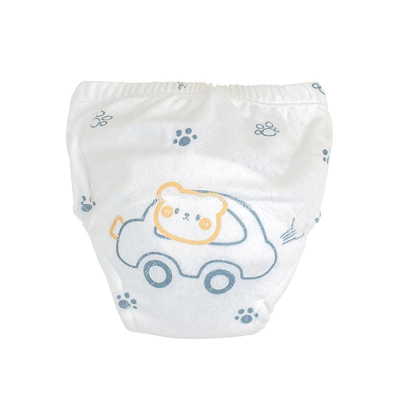 Children's trousers for training, waterproof breathable diaper, gauze practice for men and women girl's, washable 5