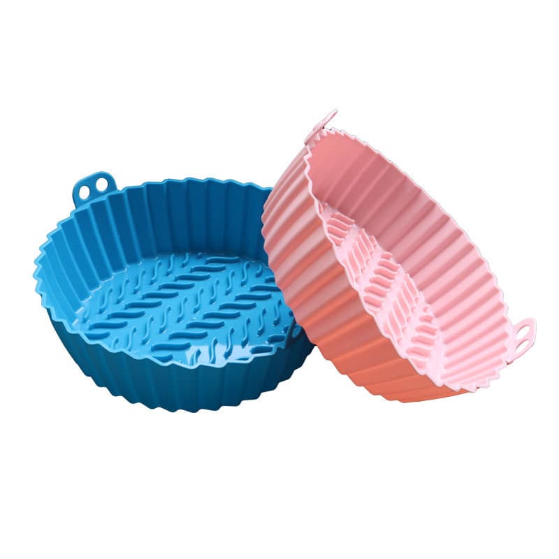 Air fryer silicone baking pan Baking lining Fryer silicone tray AirFryerSiliconePot 5