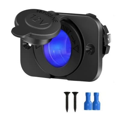 Waterproof lighter, trailer, tractor, power supply with accessories, 12v, car and boat 3