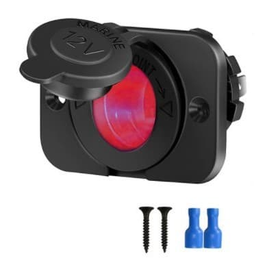 Waterproof lighter, trailer, tractor, power supply with accessories, 12v, car and boat 4
