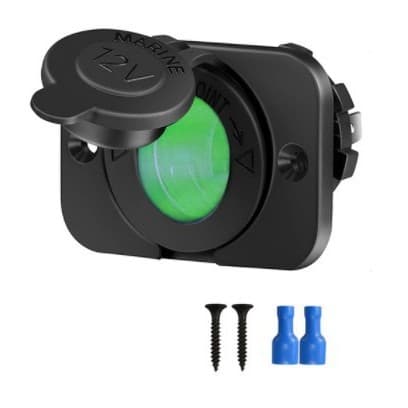 Waterproof lighter, trailer, tractor, power supply with accessories, 12v, car and boat 5