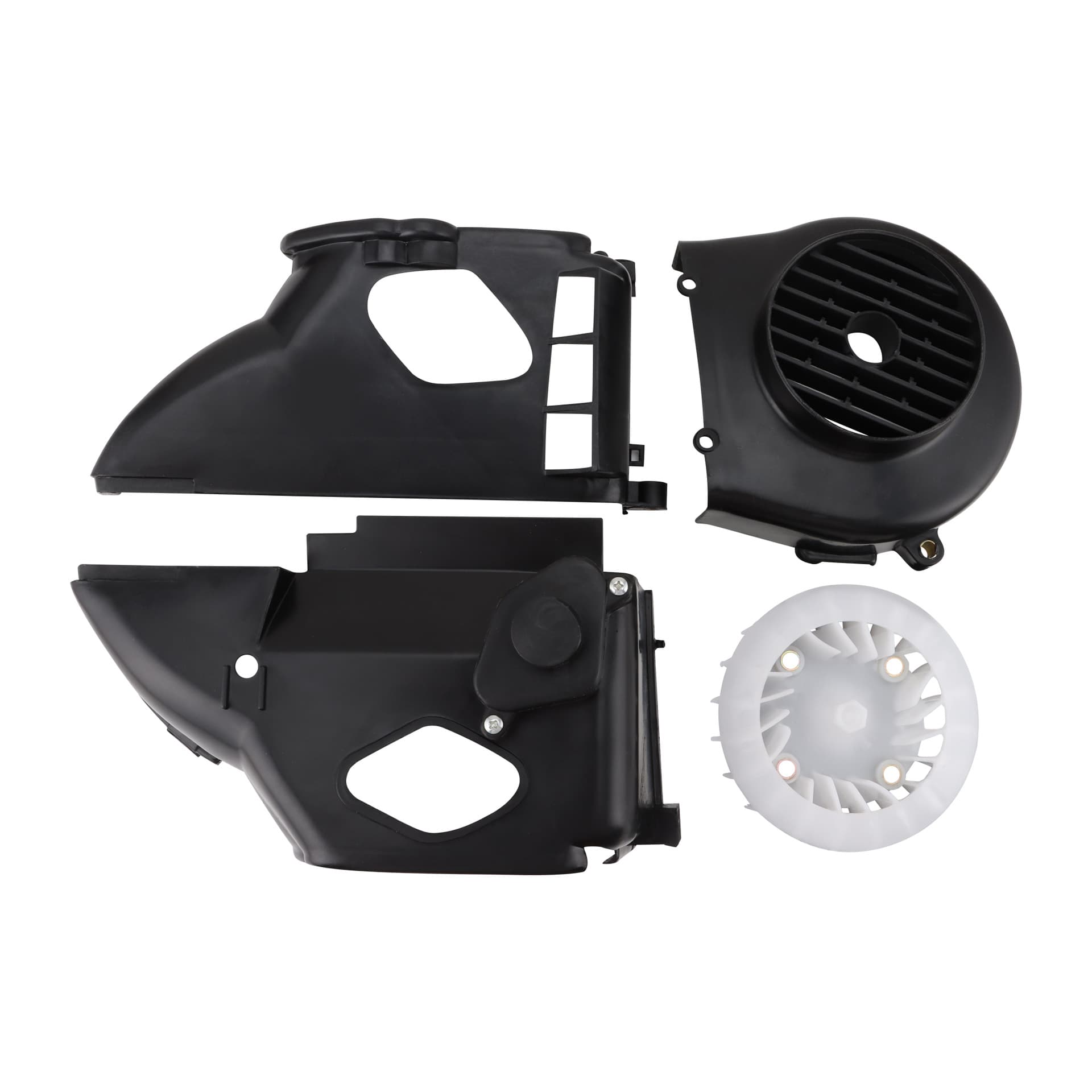 GOOFIT Air Director ASSY Engine Cooling Fan Cover Air Shure Colud Concy 1