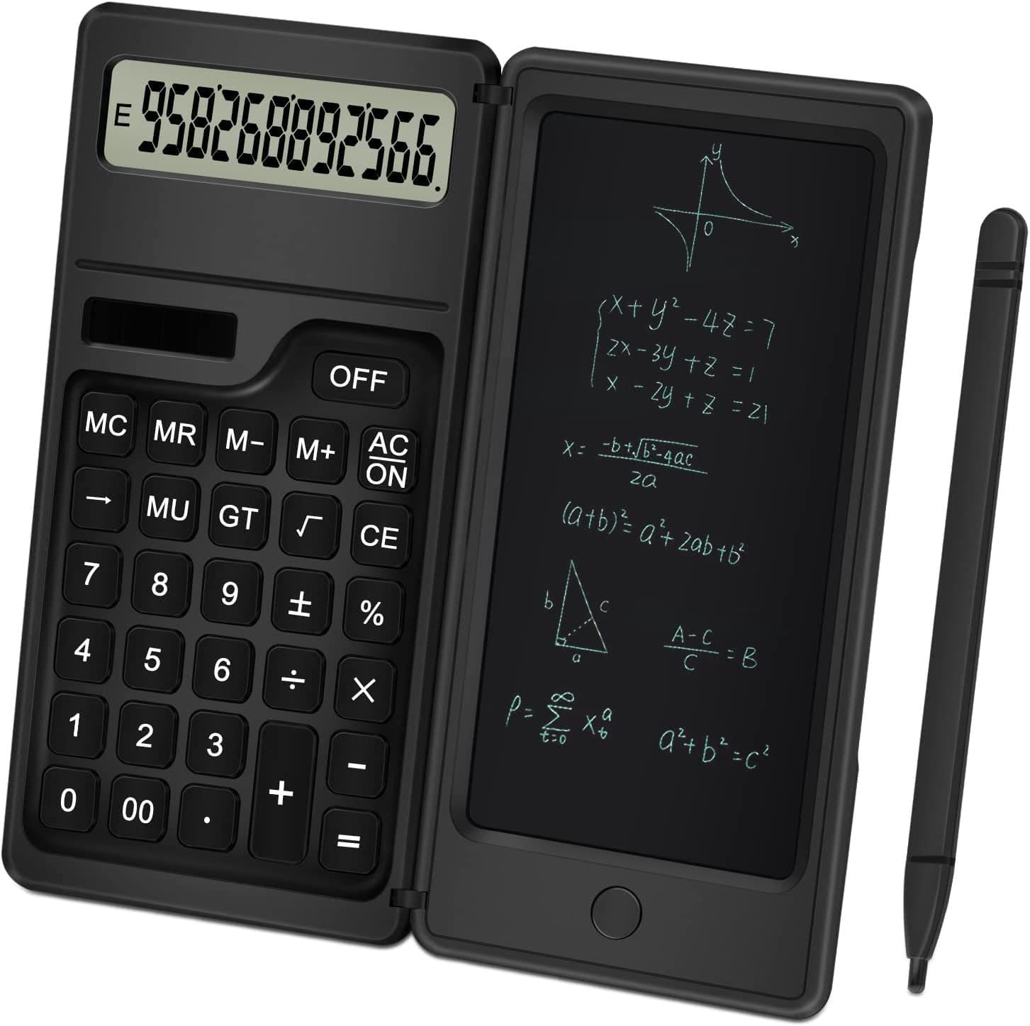 New solar calculator handwriting board Student office business Portable scientific function calculator office supplies 5