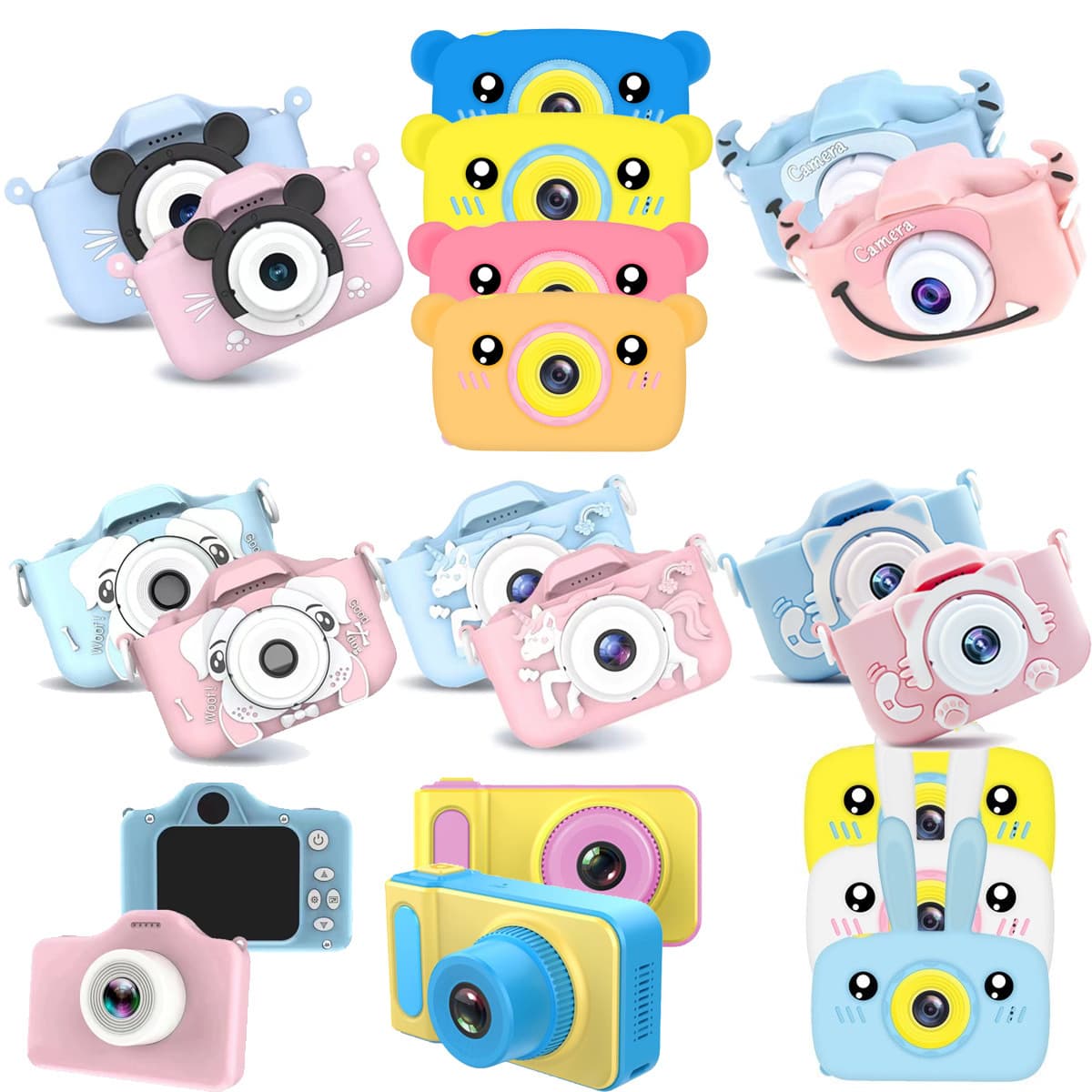 (Cross-border trading), (Wholesale), cartoon digital camera, toy for students, x2 4