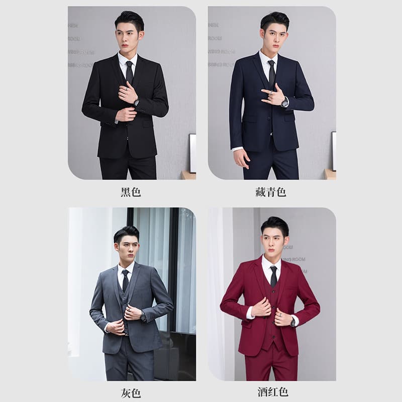 Universal set, autumn demi-season classic suit jacket, 3 piece set, Korean style 3