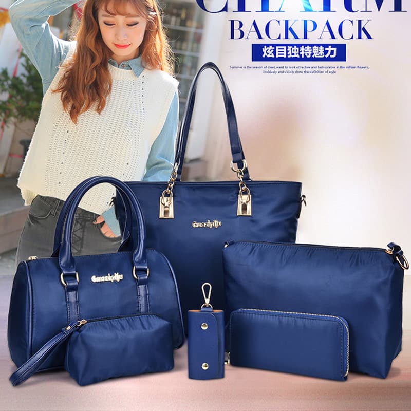 Summer waterproof nylon shoulder bag, one-shoulder bag, 2022, oxford cloth 5