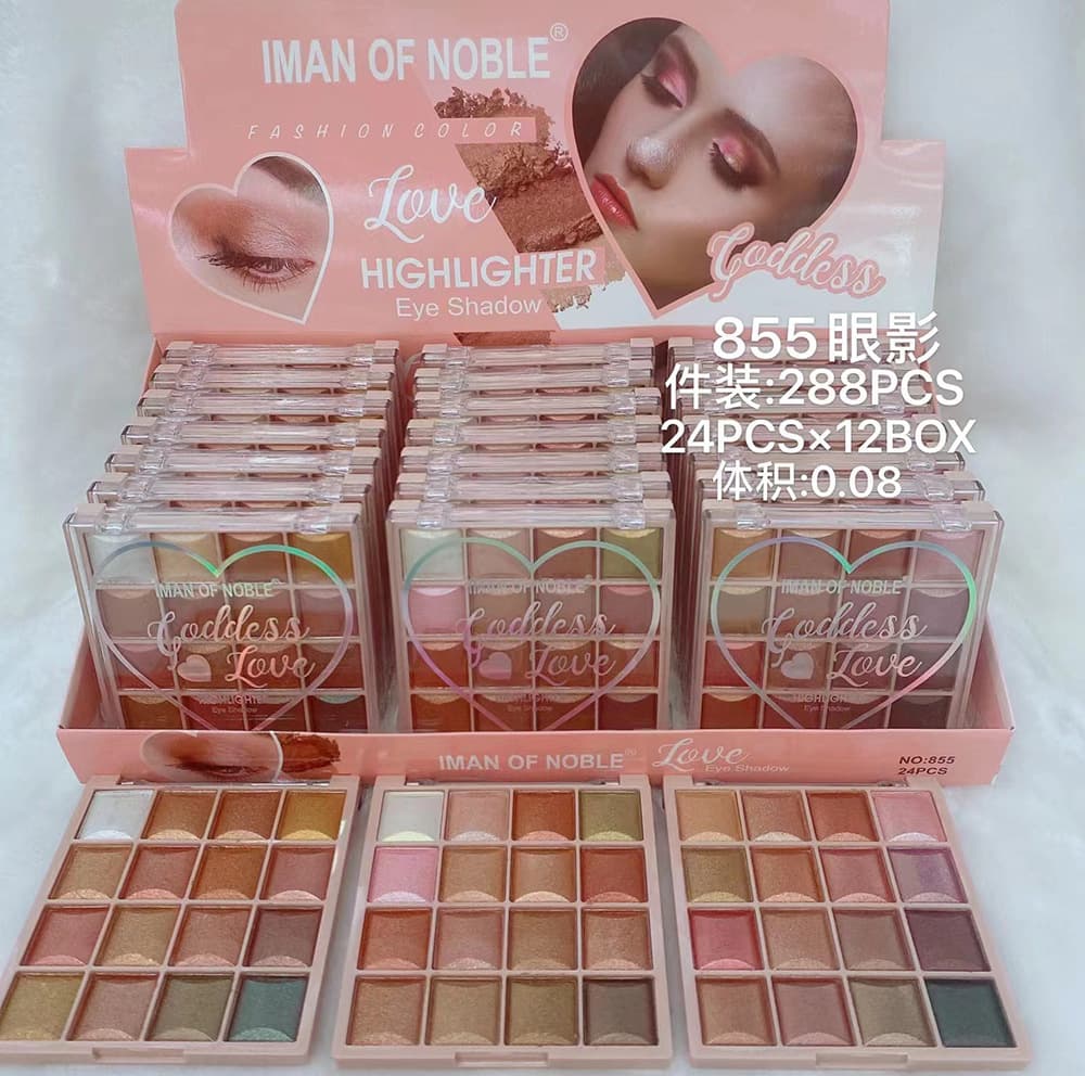IMAN OF NOBLE Matte Pearl Eyeshadow & Blush Palette 2