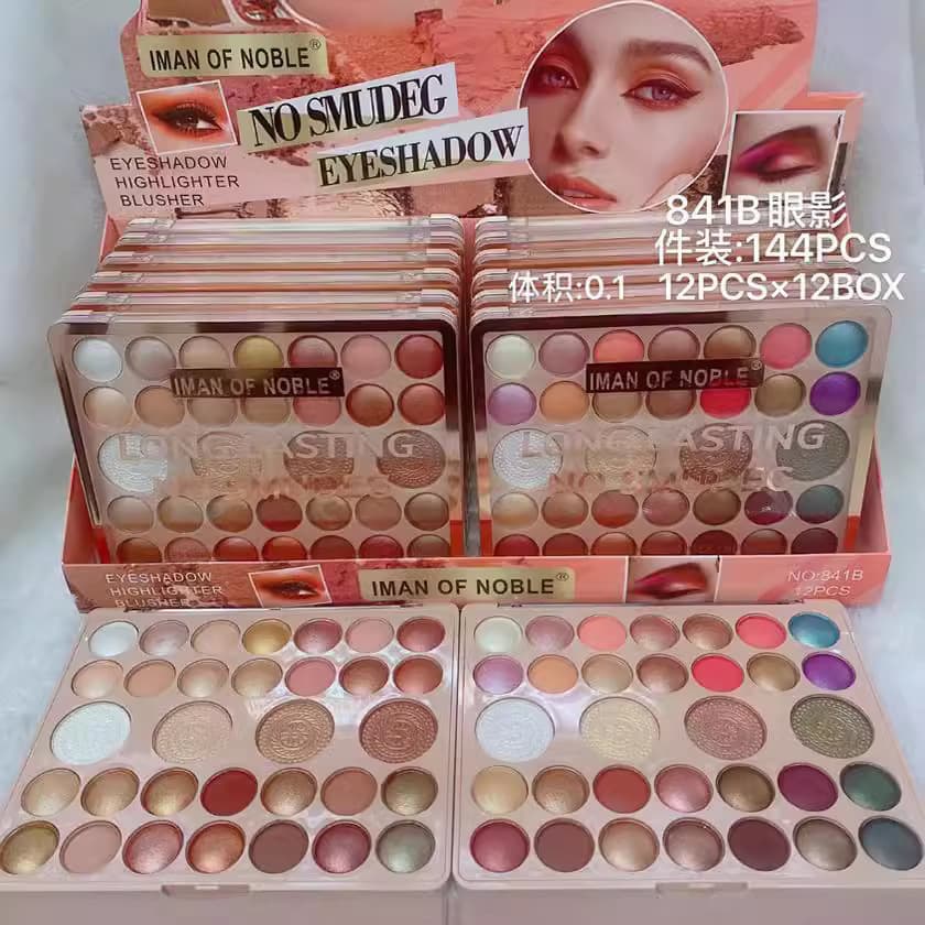 IMAN OF NOBLE Matte Pearl Eyeshadow & Blush Palette 5