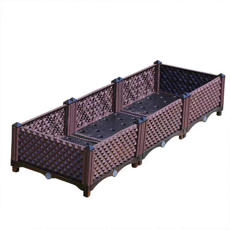 Plant box parts accessories component balcony vegetable box rectangular family vegetable planting artifact flower trough can be freely spliced 5