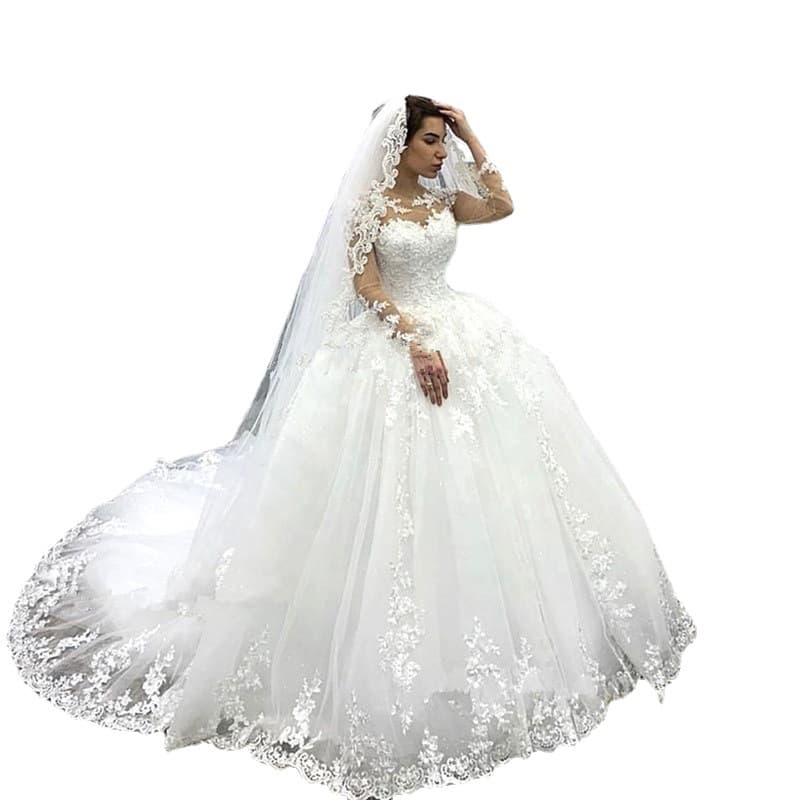 (Cross-border trading), wedding dress for pregnant, 2026 years, European style, high waist, for teenagers 5