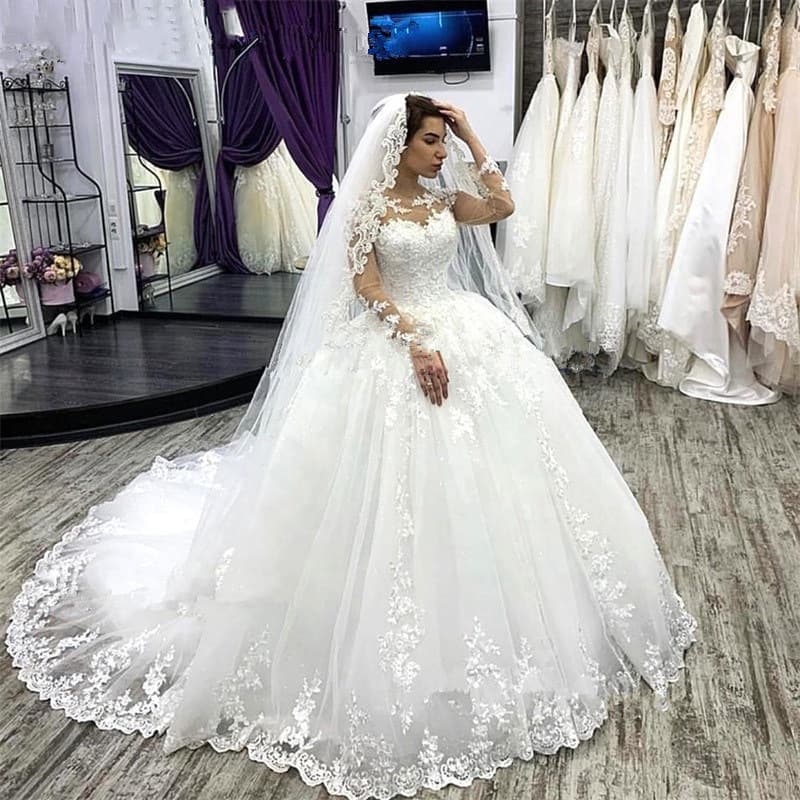 (Cross-border trading), wedding dress for pregnant, 2026 years, European style, high waist, for teenagers 1