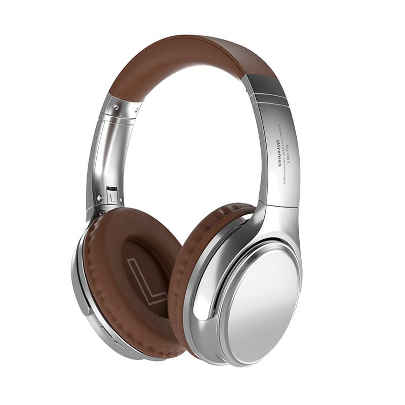 Bluetooth headset vj901 retro head -wearing plug -in plug plug -in folding music wireless noise reduction headset factory direct sales 5