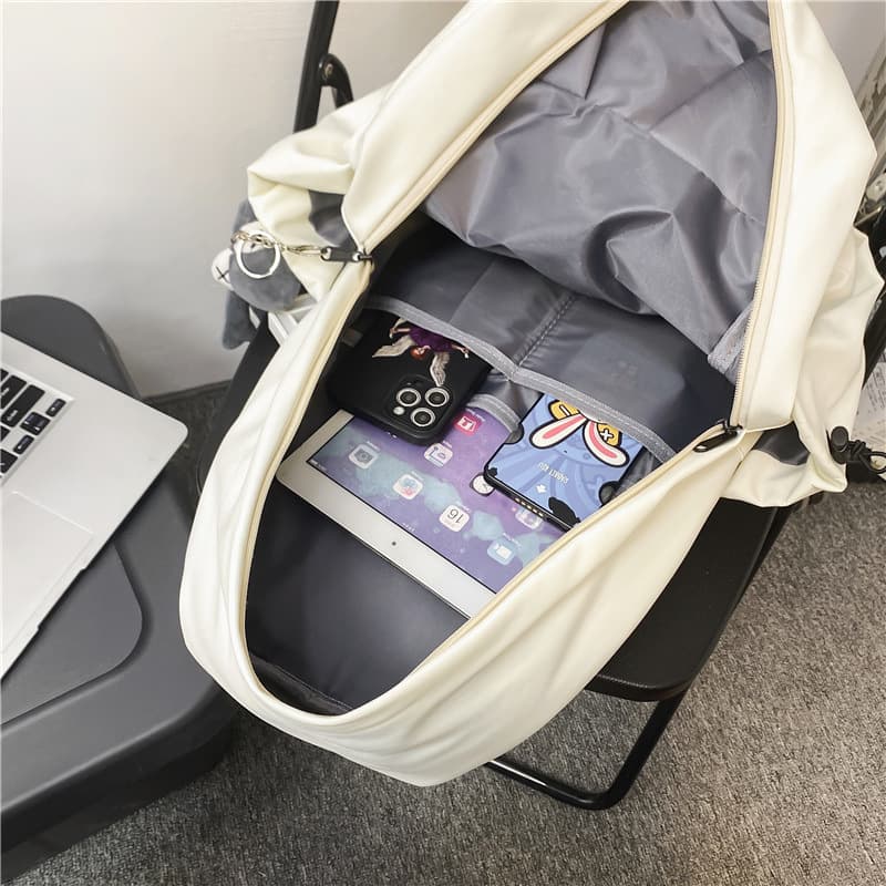 Tide, capacious backpack for traveling, for students, for secondary school 4