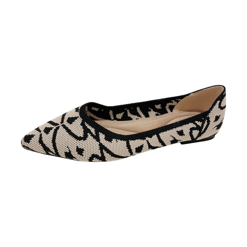 (Cross-border trading), knitted shoes pointed-toe, casual footwear, made with flyknit technology, 2023 collection 5