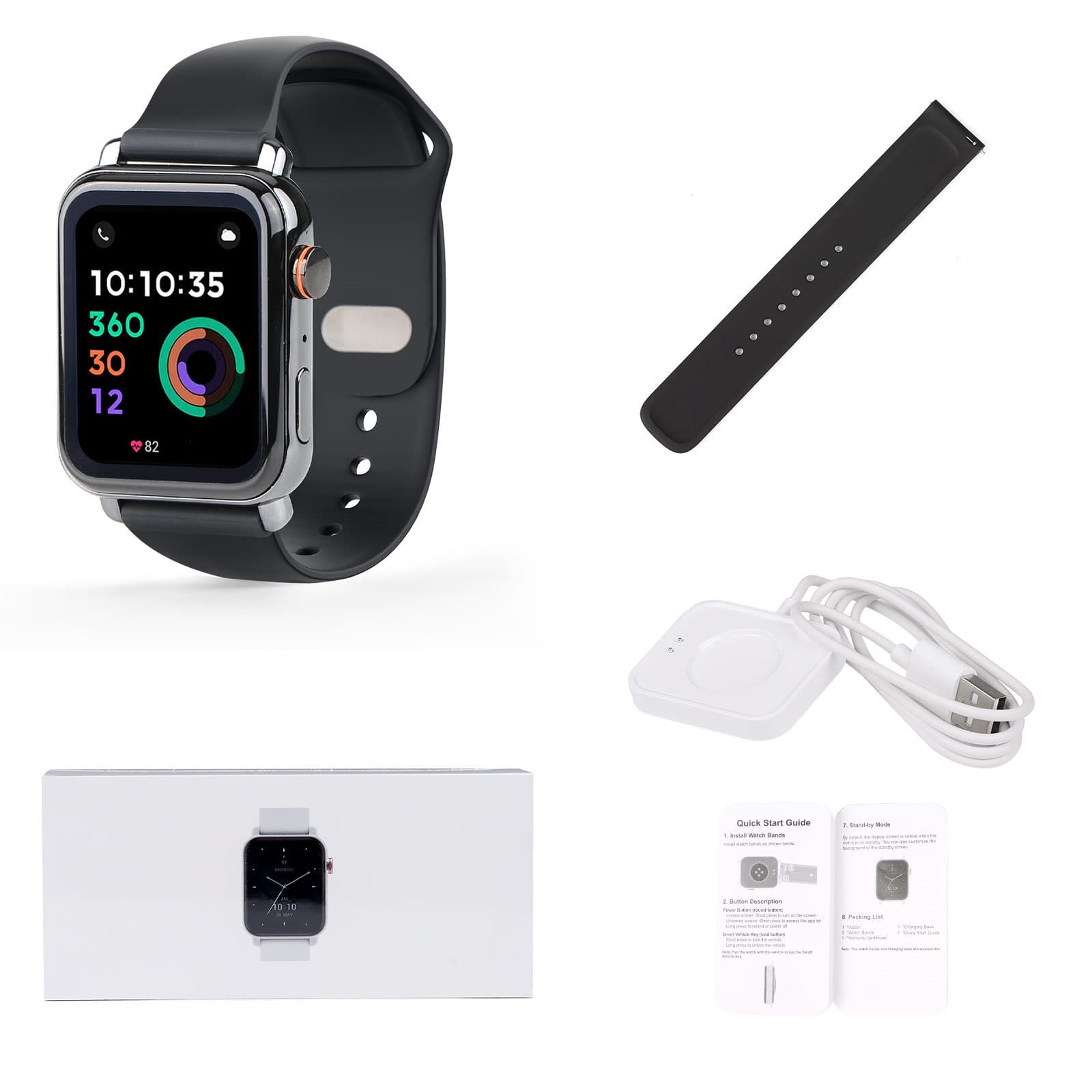 OTOFIX Smart watch for keys, equipment, bracelet, three-in-one 1