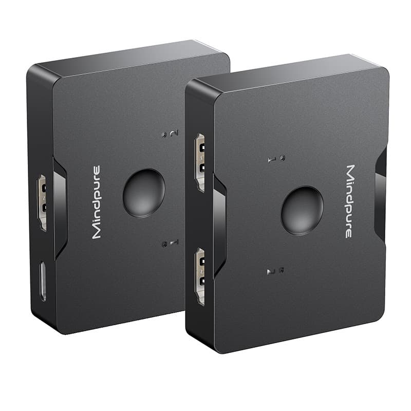 HDMI two -in -one switch high -definition audio video computer TV semiper 2 to 1 out of the two -way splitter 5