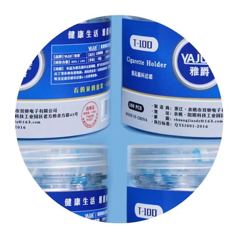 Yajue's disposable cigarette stick filter cigarette male and women's net smoke cleaning lungs abandoned rough cigarette holder 4