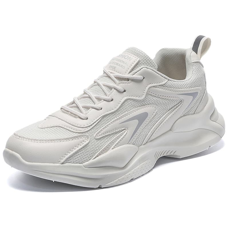 Summer breathable sneakers platform for students, trend universal casual footwear, summer 2024, for running 5