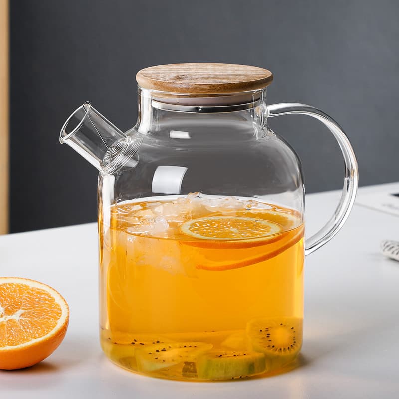 Glass teapot, flavored tea for home use 1