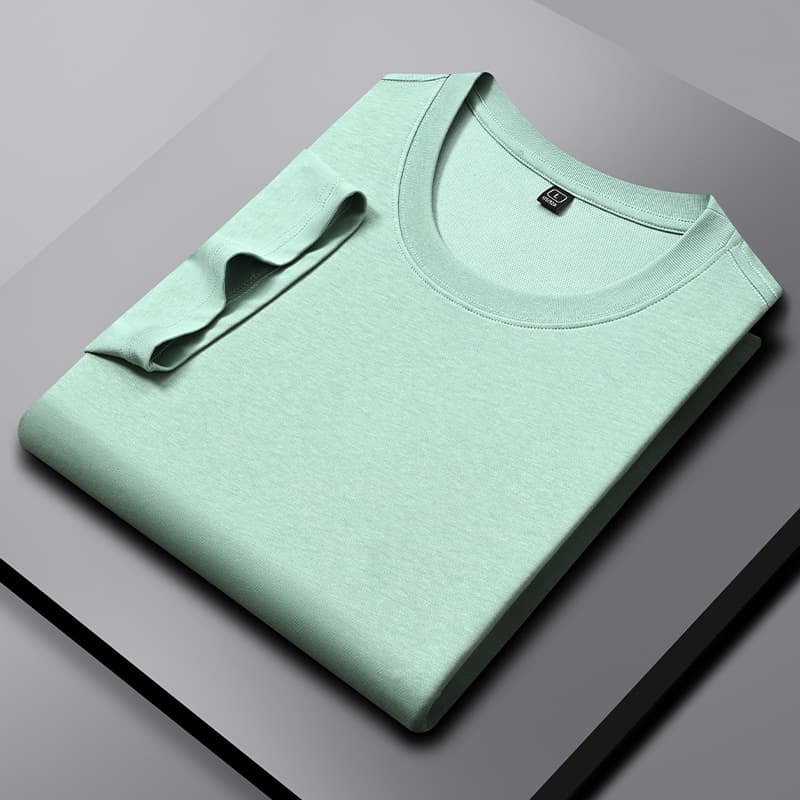 230 grams of men's short -sleeved unidirectional wet wet damp water absorption and sweat -absorbing sweaty summer air -module live T -shirts on -site experiments 3