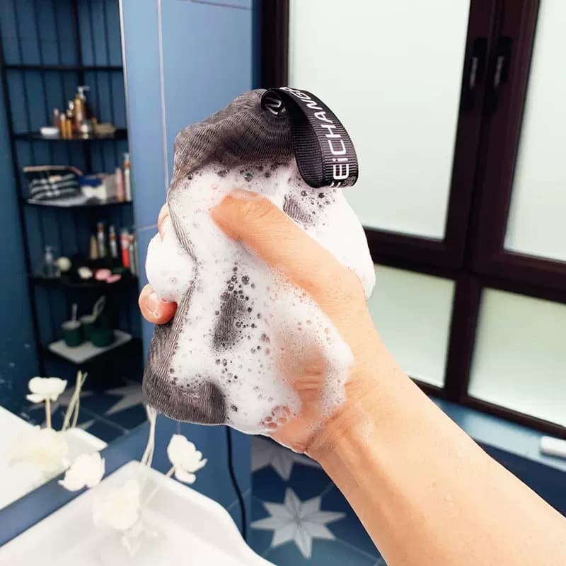 Bubble net Bubble -hanging soap bag, thick soap, storage bag, bath, bath, soap bag, multi -layer bubbles 2